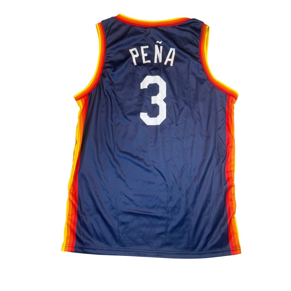 Jeremy Peña Retro Basketball Jersey XL Houston Astros SGA 03/29/2025